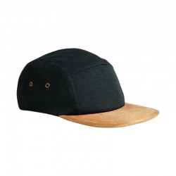 Cap Suede peak 5 panel Beechfield Headwear 